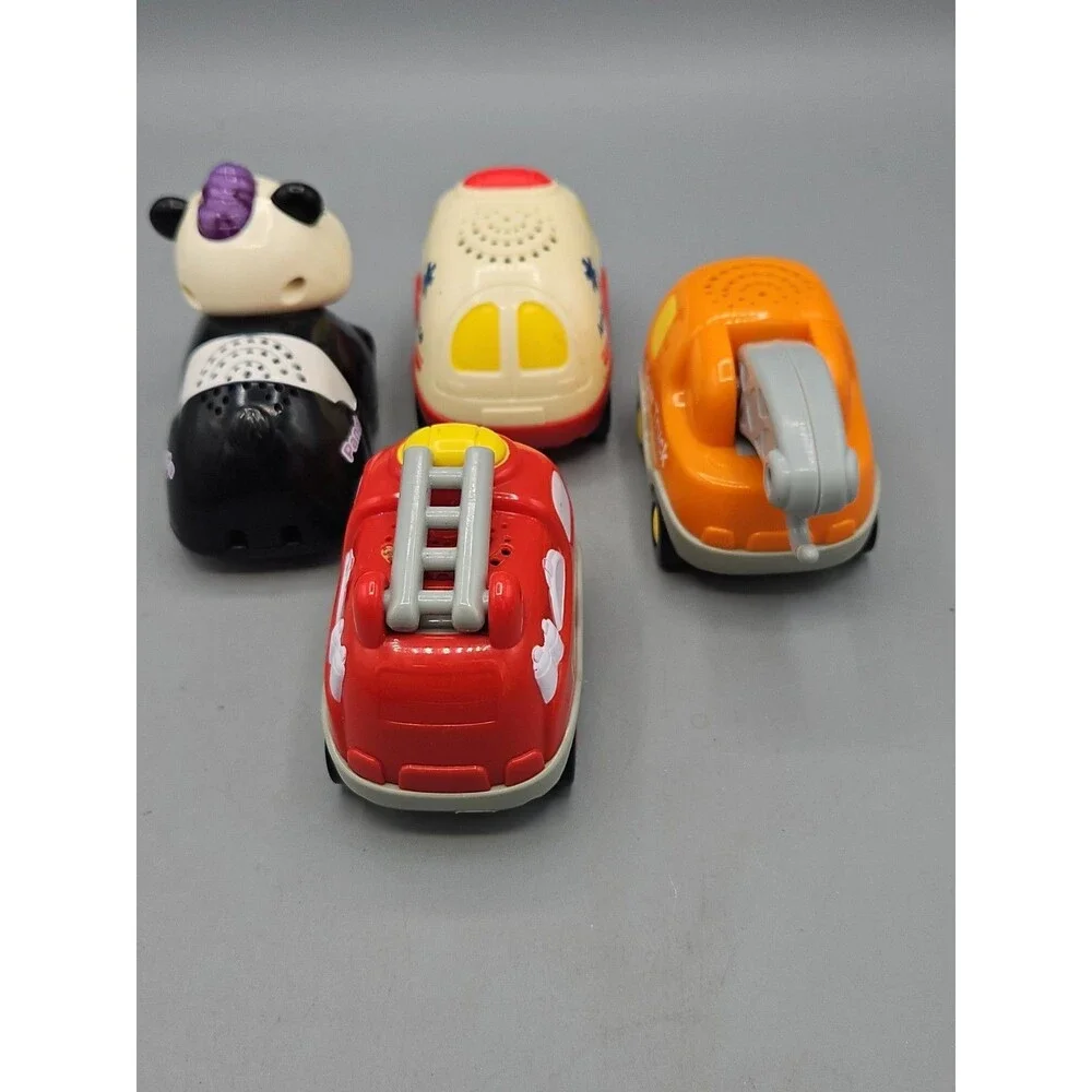 VTech Go! Go! Smart Wheels Vehicles Airplane Fire Truck Lights Sounds Toy Lot